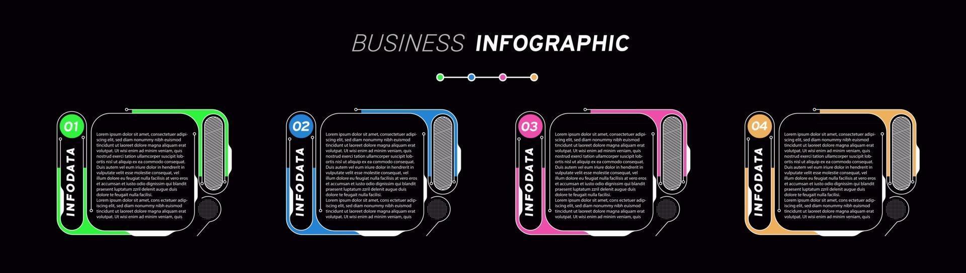 Design-Elemente von Business-Infografiken Satz von 3D-Infografiken vektor