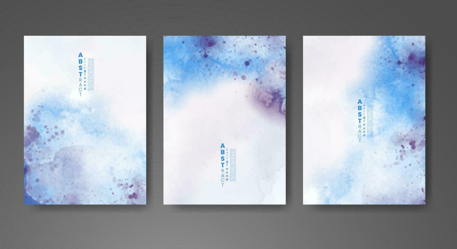 Karten mit Aquarellhintergrund. design für ihr cover, datum, postkarte, banner, logo. vektor