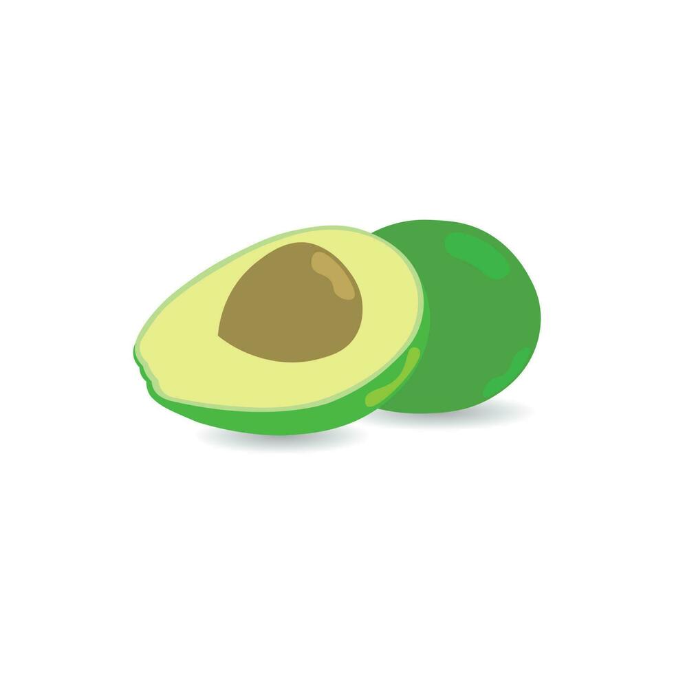 avokado frukt illustration design vektor