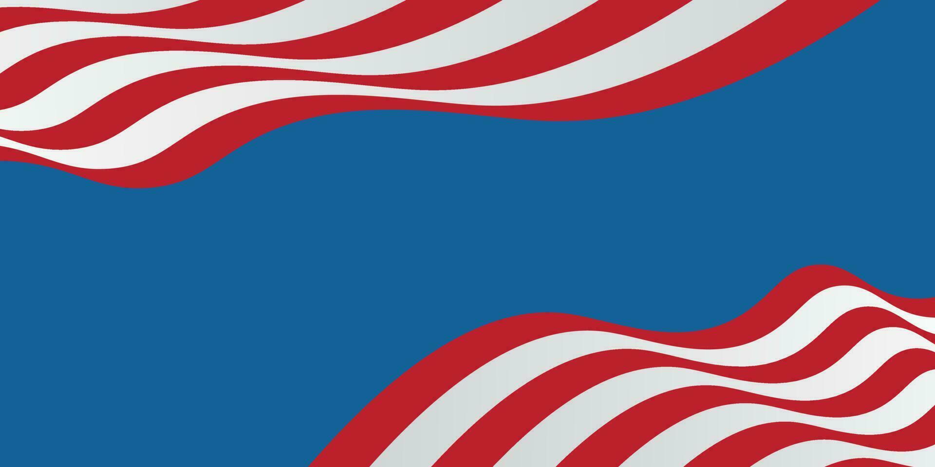 Hintergrund Design mit amerikanisch Unabhängigkeit Tag Thema vektor