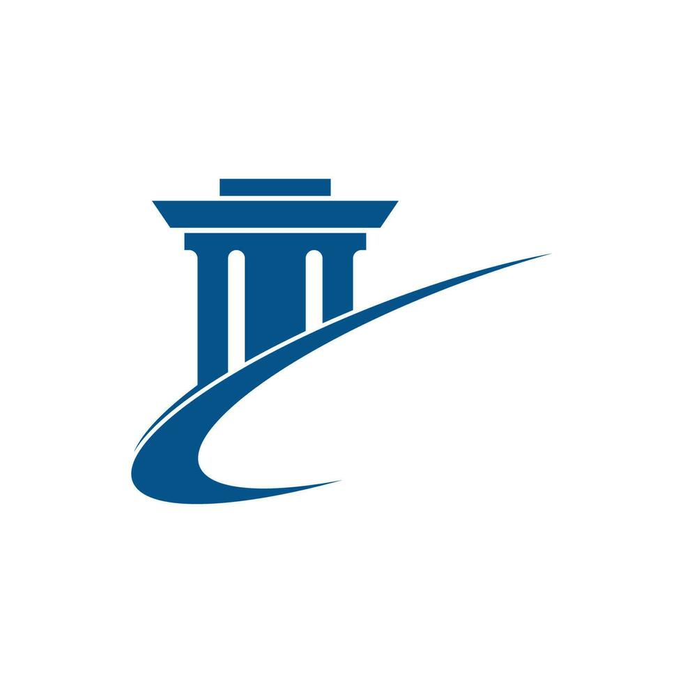 Säule Logo Vektor Symbol Vorlage