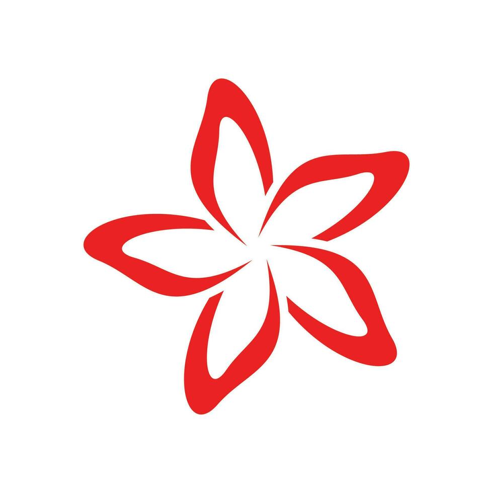 blomma logotyp illustration vektor design