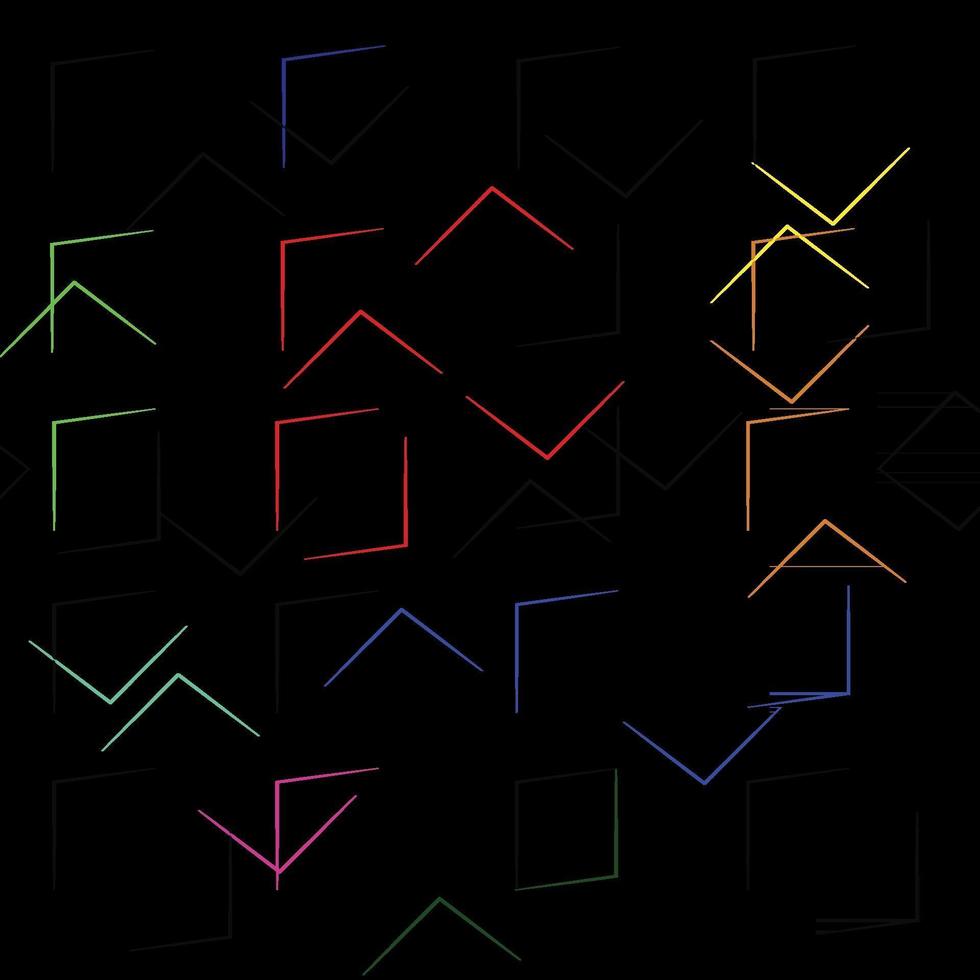 abstraktes geometrisches Muster vektor