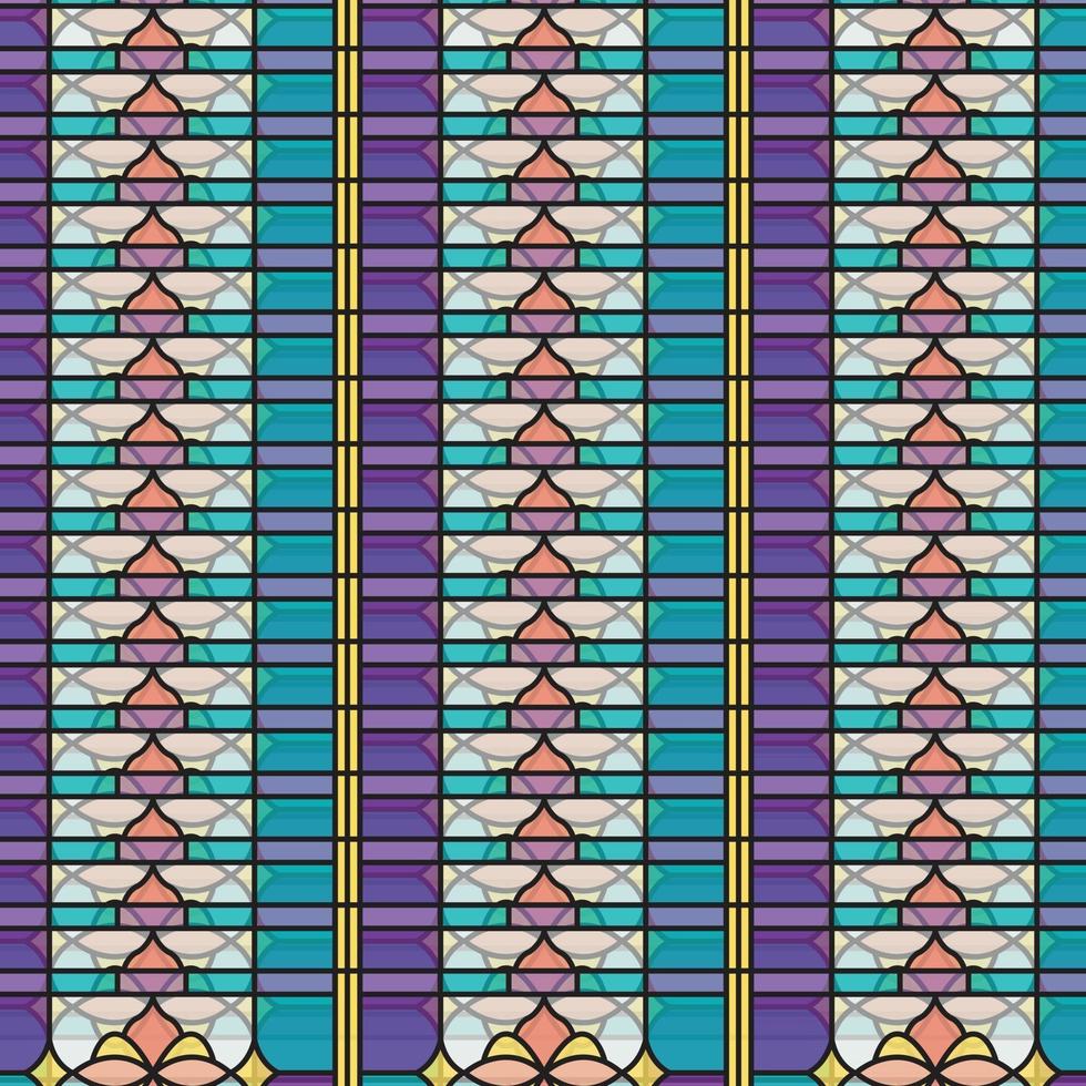 abstrakt mönster färgglada ramadan mönster vektor