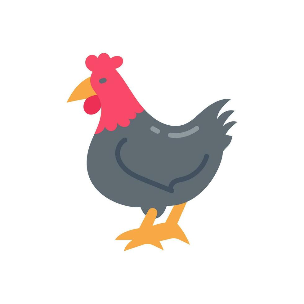 kyckling ikon i vektor. illustration vektor