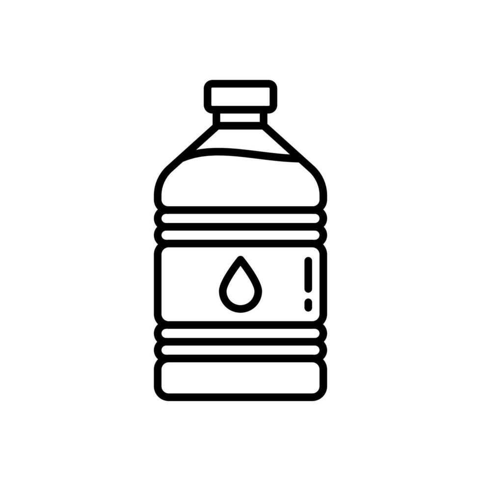 matlagning olja ikon i vektor. illustration vektor