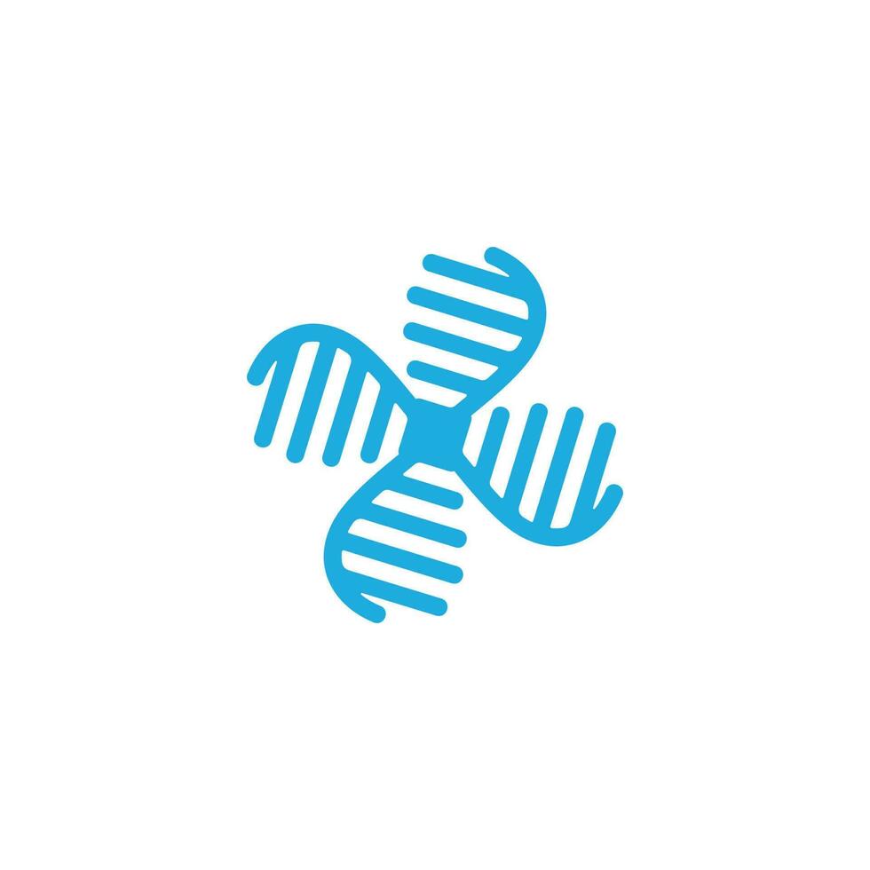 Kreis Turbine drehen Bewegung Logo Vektor