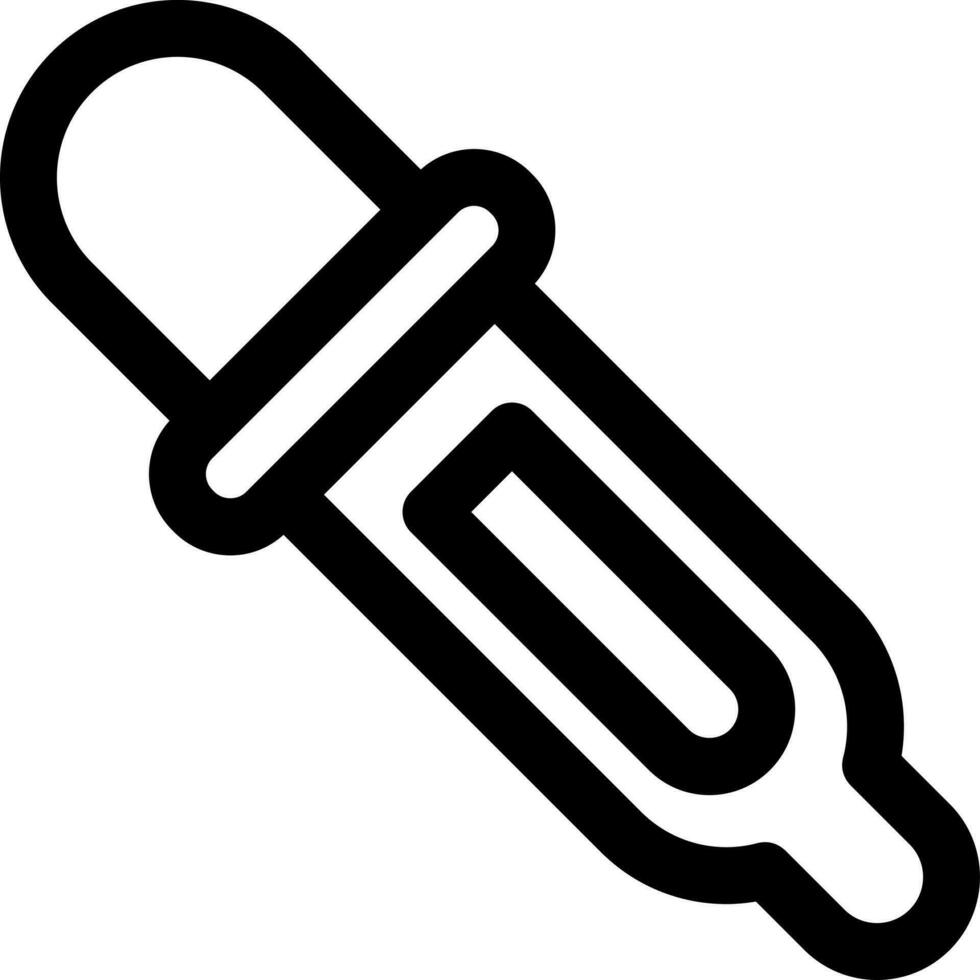 Illustration von Textmarker Symbol im eben Stil. vektor