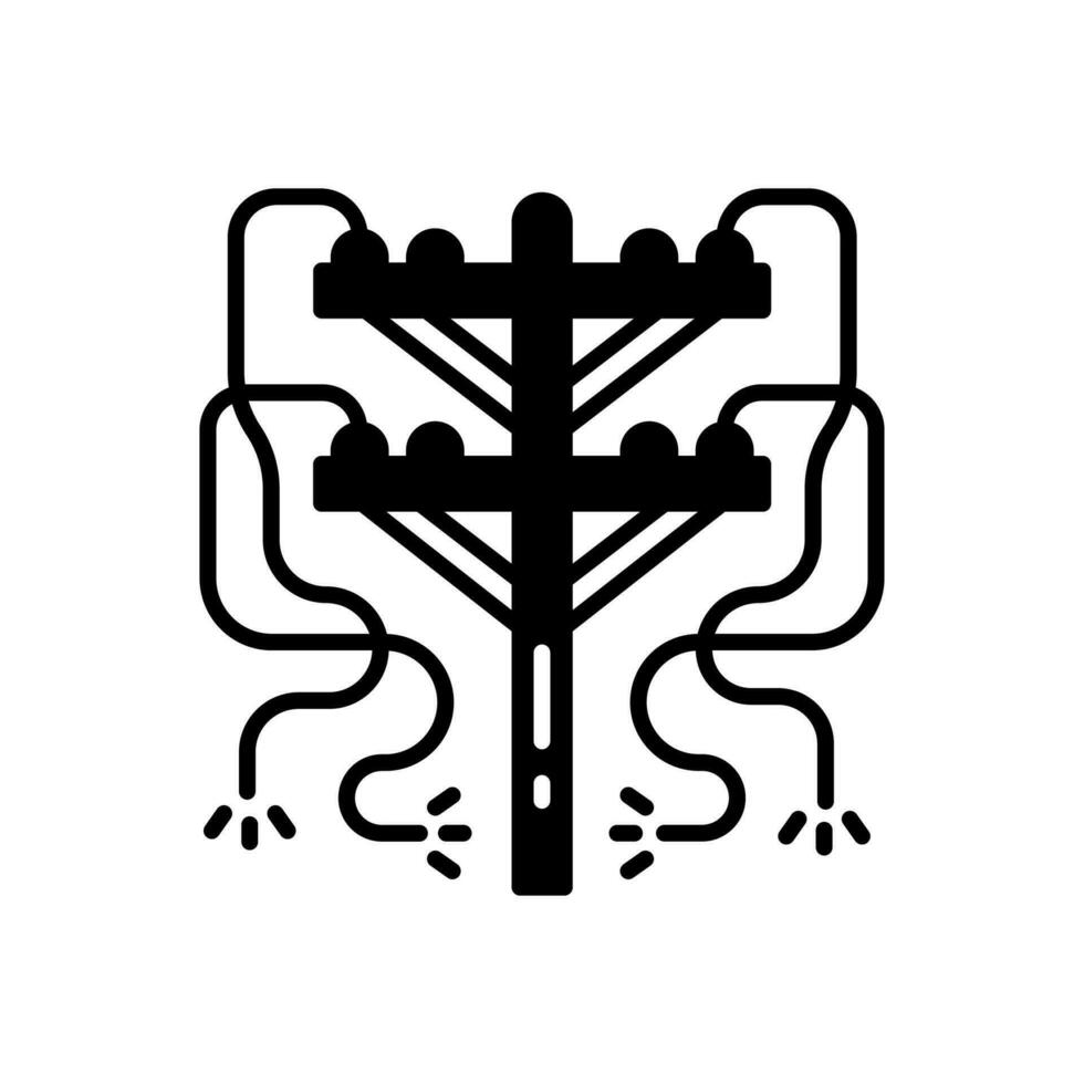 Leistung Ausfall Symbol im Vektor. Illustration vektor