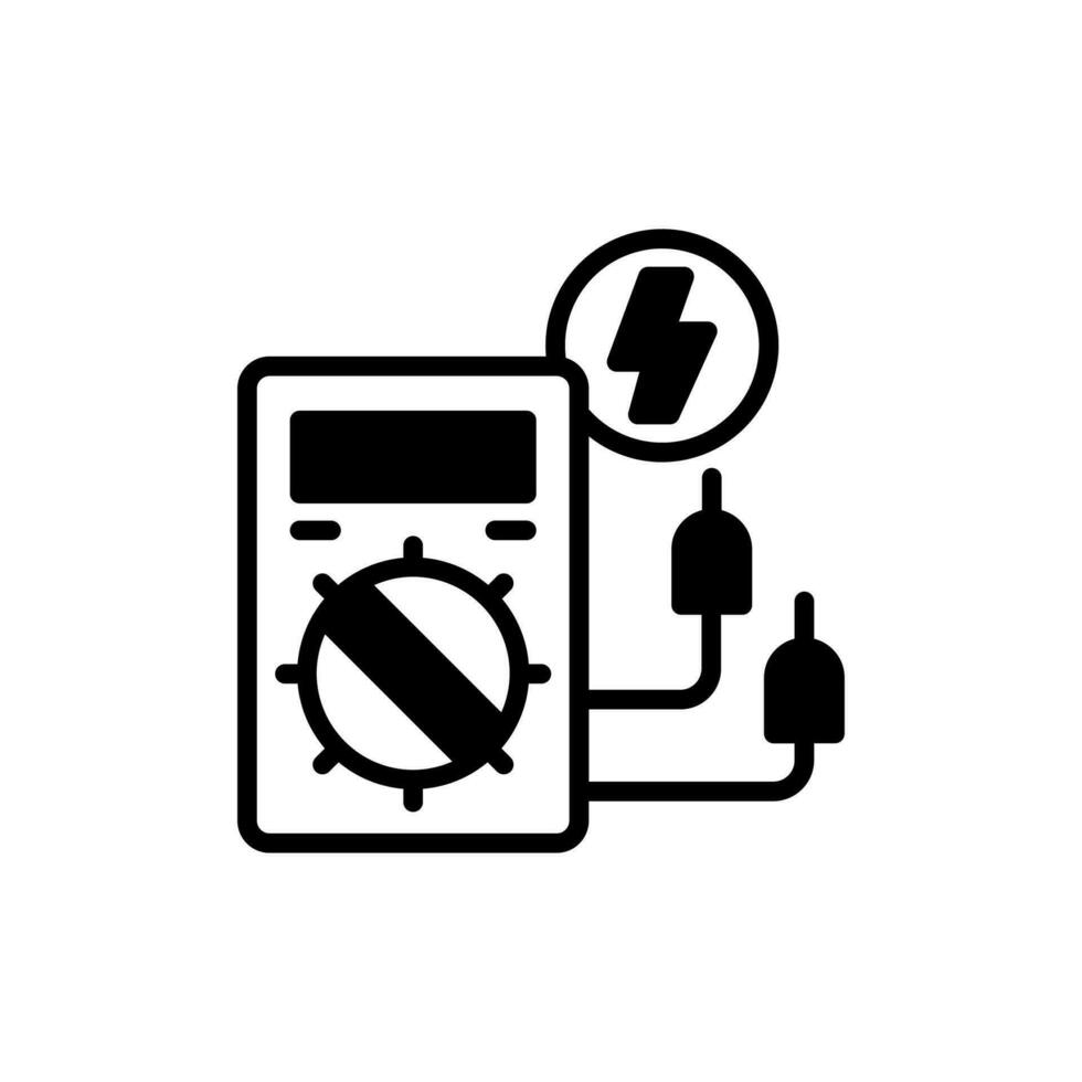 Auto elektrisch Bedienung Symbol im Vektor. Illustration vektor