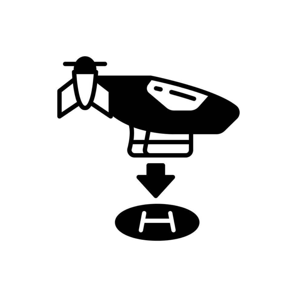 städtisch Luft Mobilität Symbol im Vektor. Illustration vektor