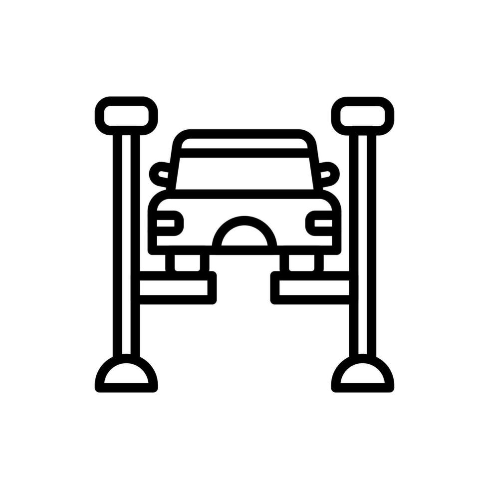 Auto Heber Symbol im Vektor. Illustration vektor