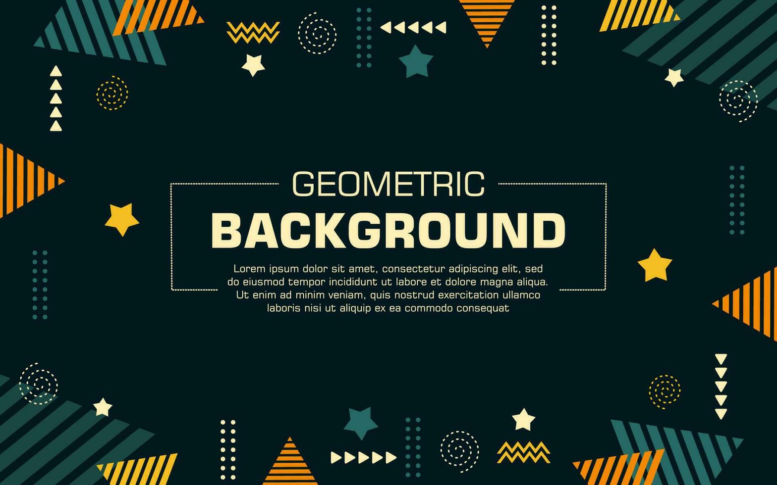 Grün geometrisch Hintergrund zum Ihre Video Hintergrund, Präsentation, Hintergrund und Mehr vektor