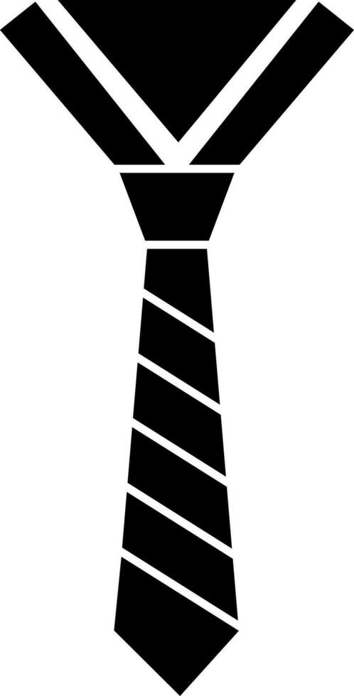 Krawatte Symbol oder Symbol. vektor
