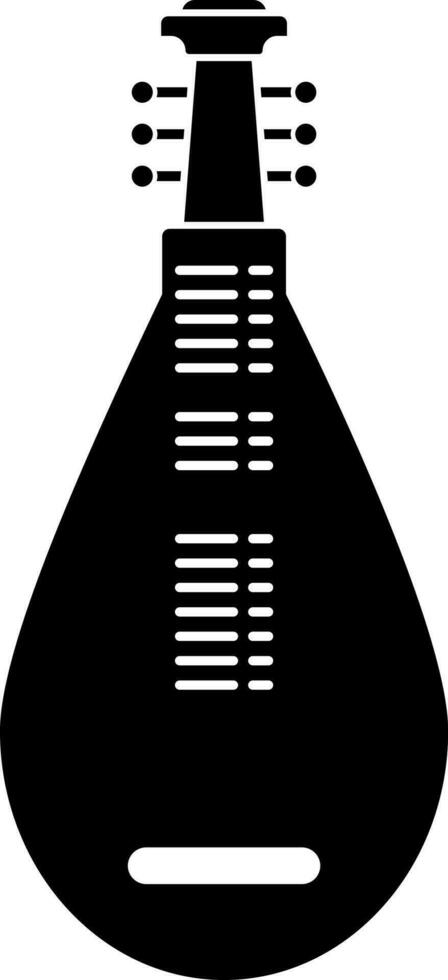 ikon av shanisen och biwa för musik instrument. vektor