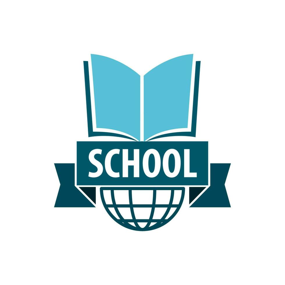 Schule und Bildung Logo Vektor