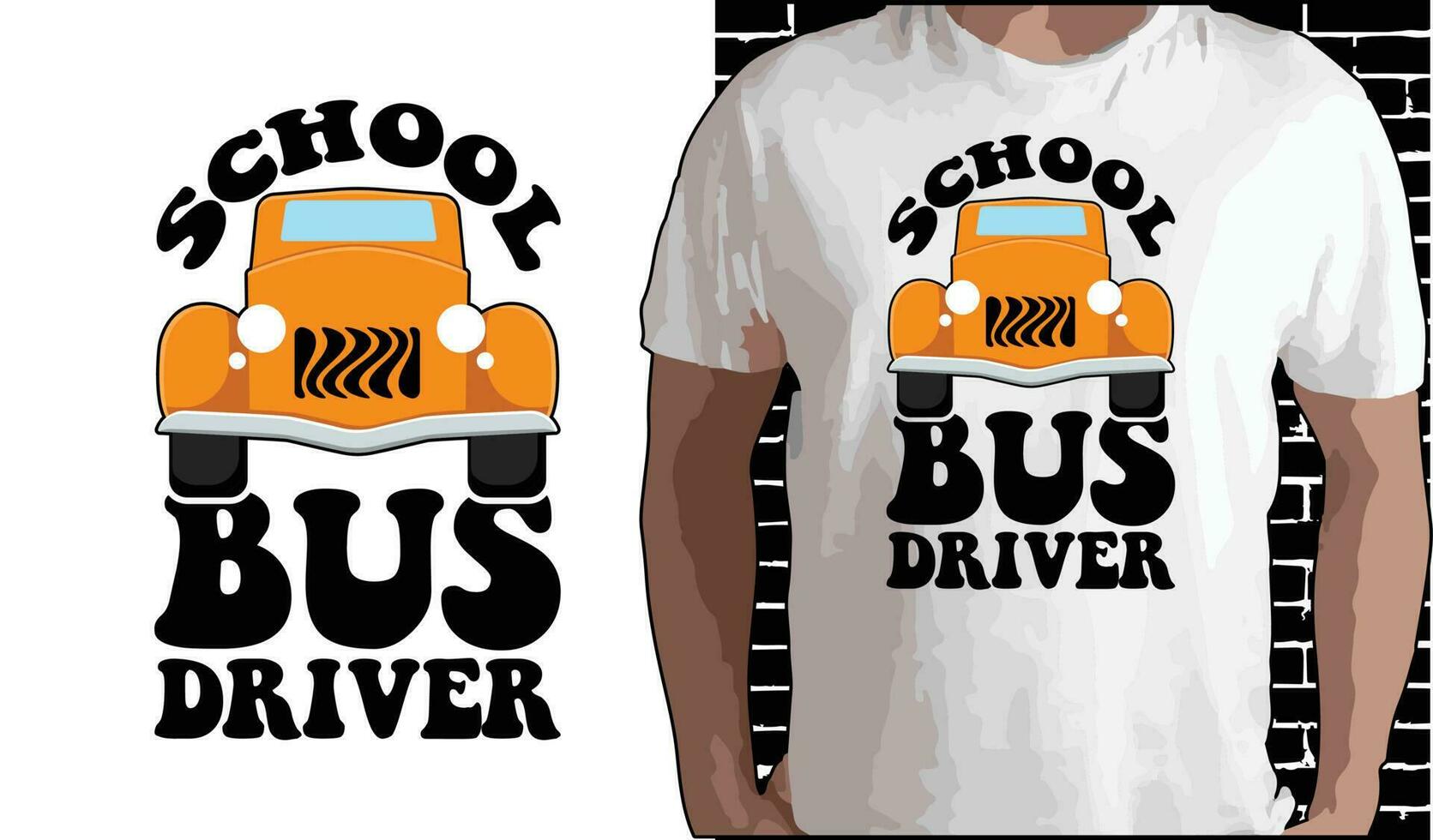 Schule Bus Treiber t Hemd Design, Zitate Über zurück zu Schule, zurück zu Schule Shirt, zurück zu Schule Typografie t Hemd Design vektor