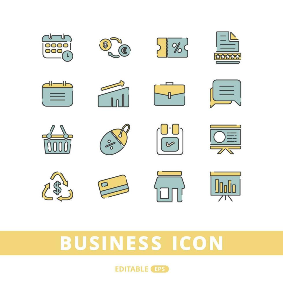 Business-Symbol-Vektor-Illustration vektor