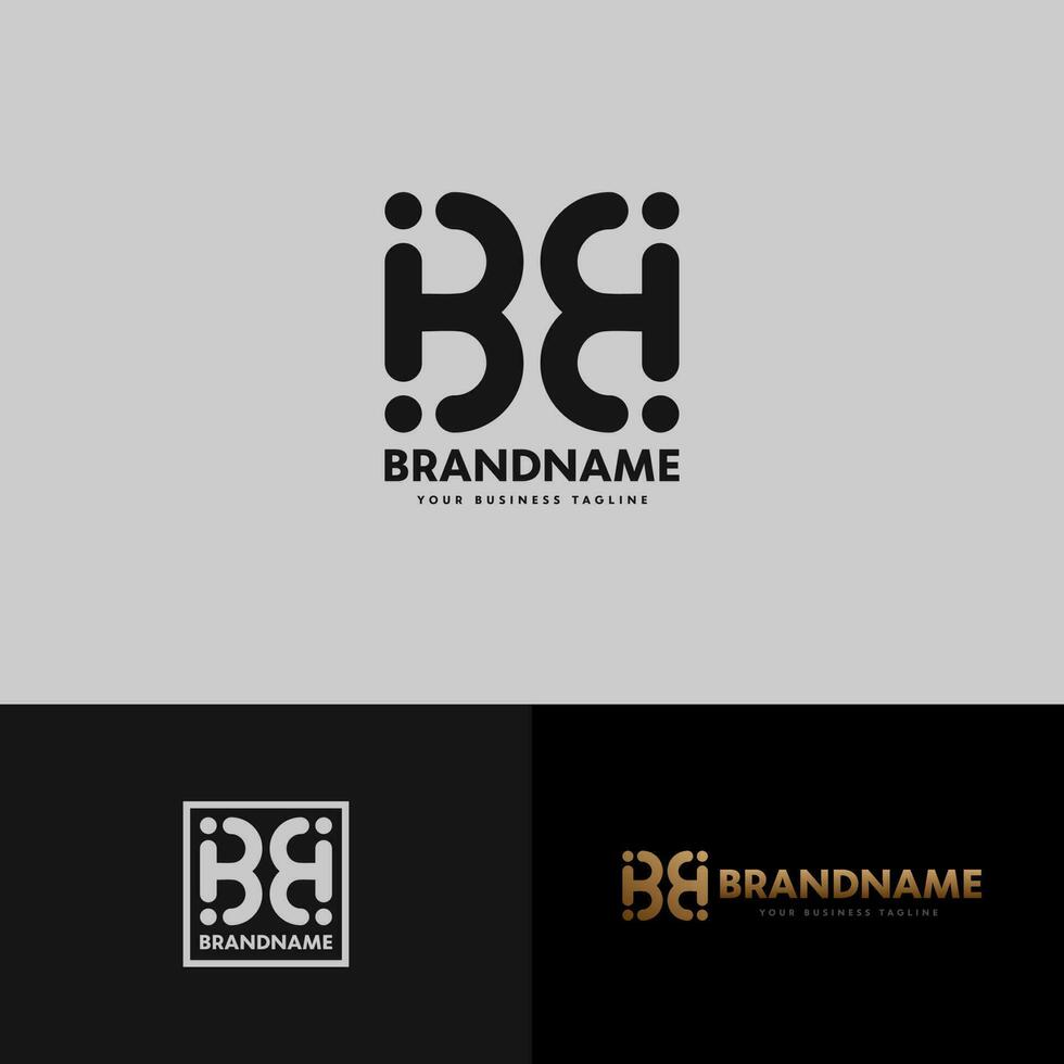 Initiale b e elegant Logo Design, Initiale Unterschrift kreativ Vorlage vektor