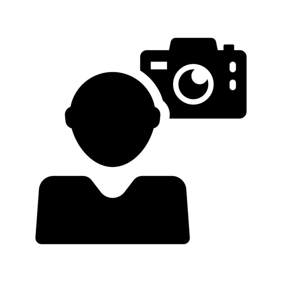 Fotograf Kamera Symbol vektor