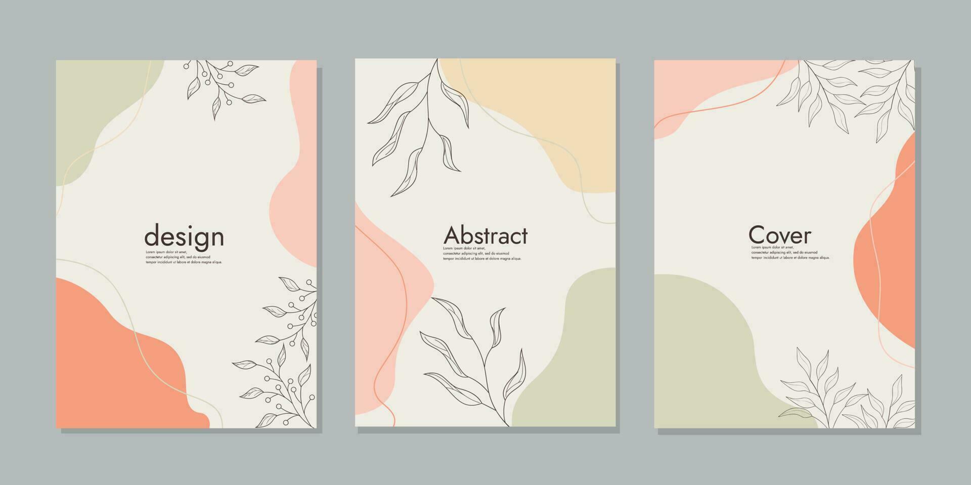 Startseite Design mit Blumen- Muster. Schönheit botanisch abstrakt Hintergrund. Größe a4 zum Notizbücher, Schule Bücher, Tagebücher, Planer, Broschüren, Bücher, Kataloge vektor