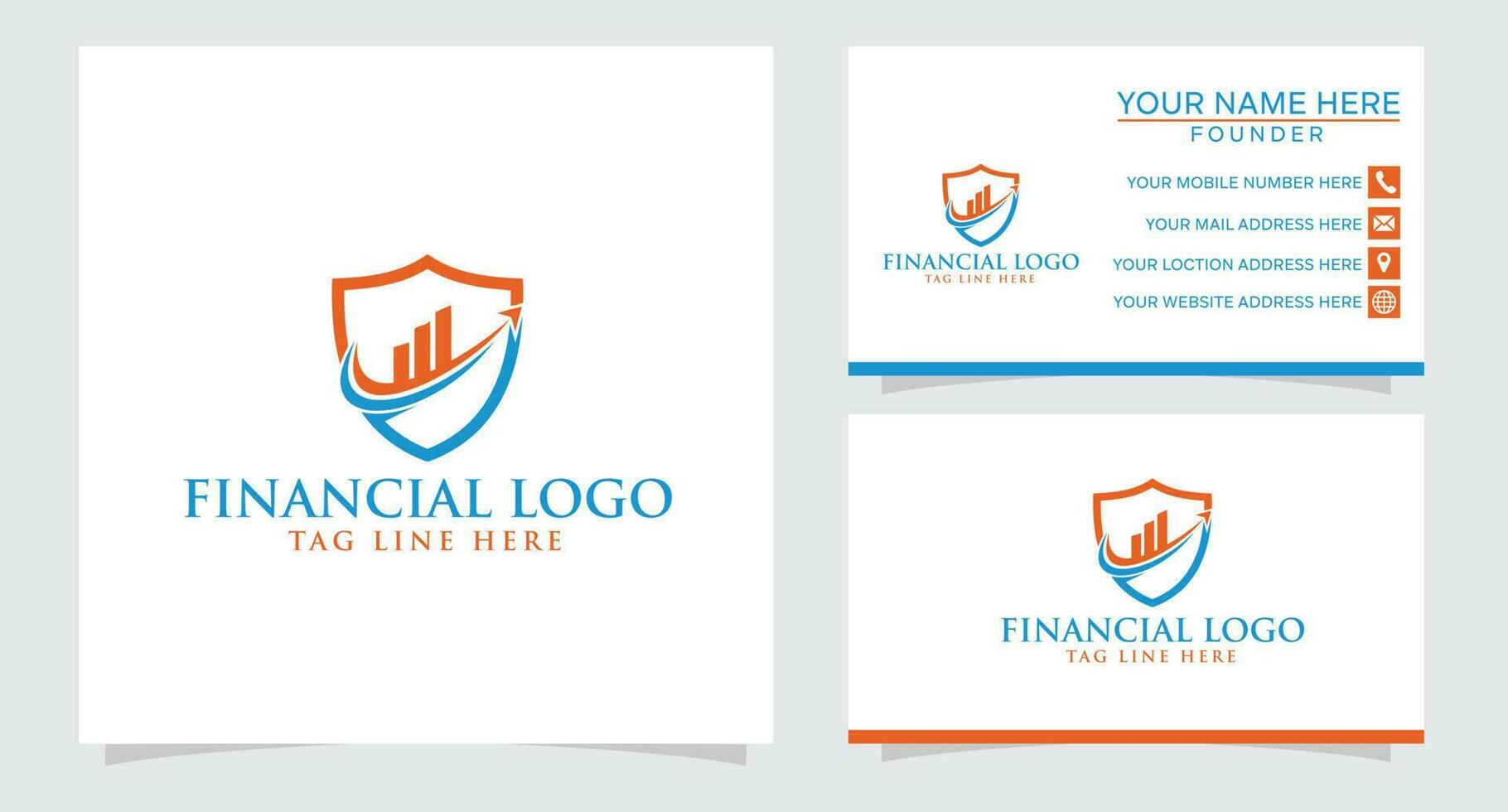 Vektor abstrakt finanziell Wachstum Lösungen Logo Design Vorlage