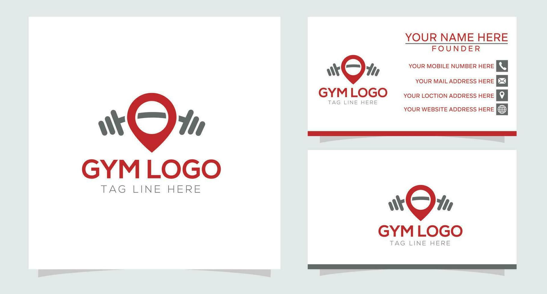 kondition Gym logotyp design. kondition sporter bodybuilding logotyp ikon design vektor