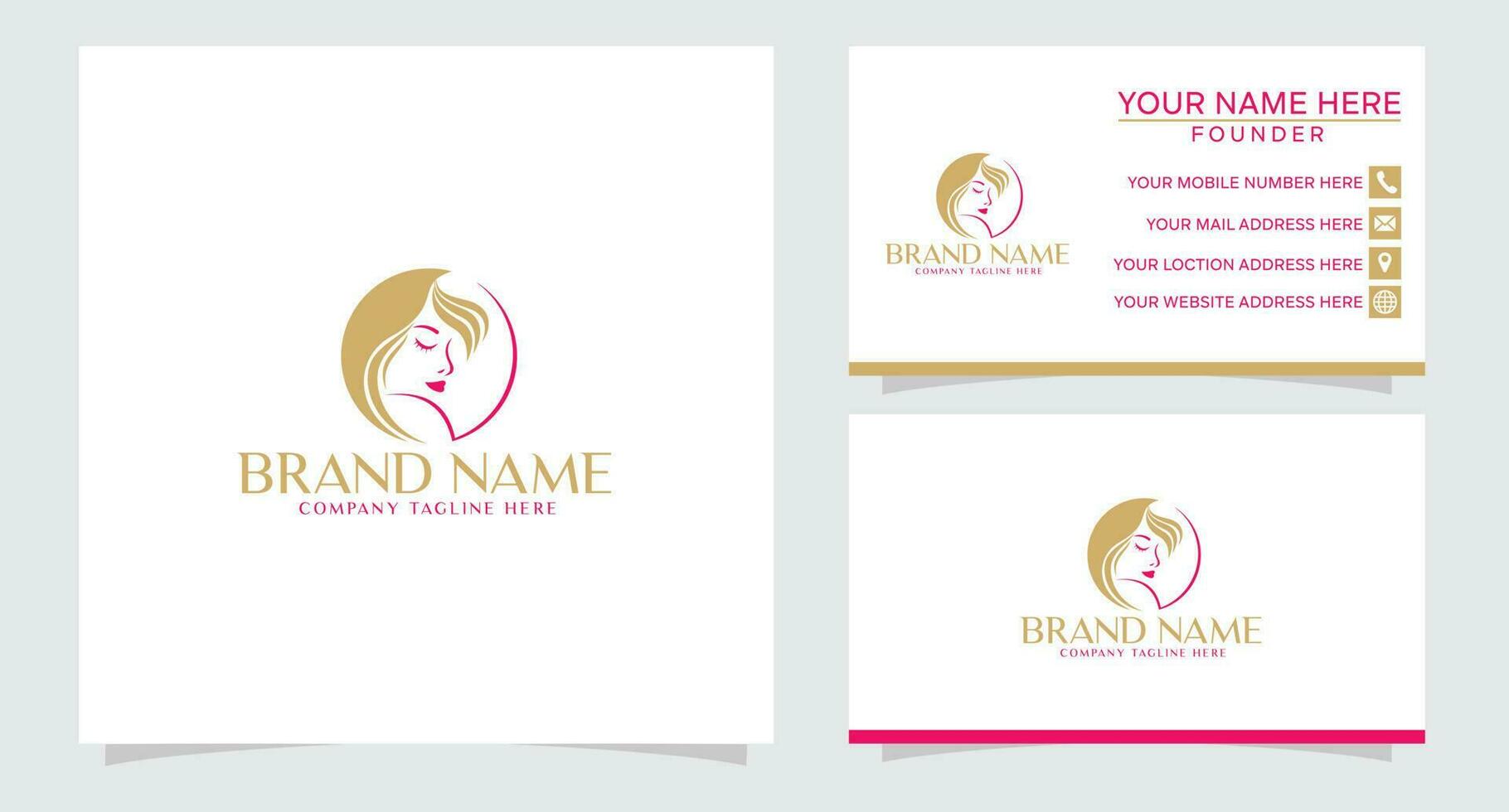 Luxus-Logo-Design-Konzept, Blumen-Lotus-Logo, Beauty- oder Spa-Logo-Vorlage vektor