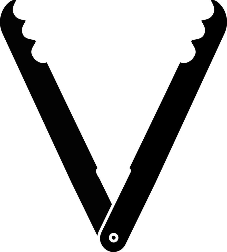 Vektor Illustration von Zange Symbol.