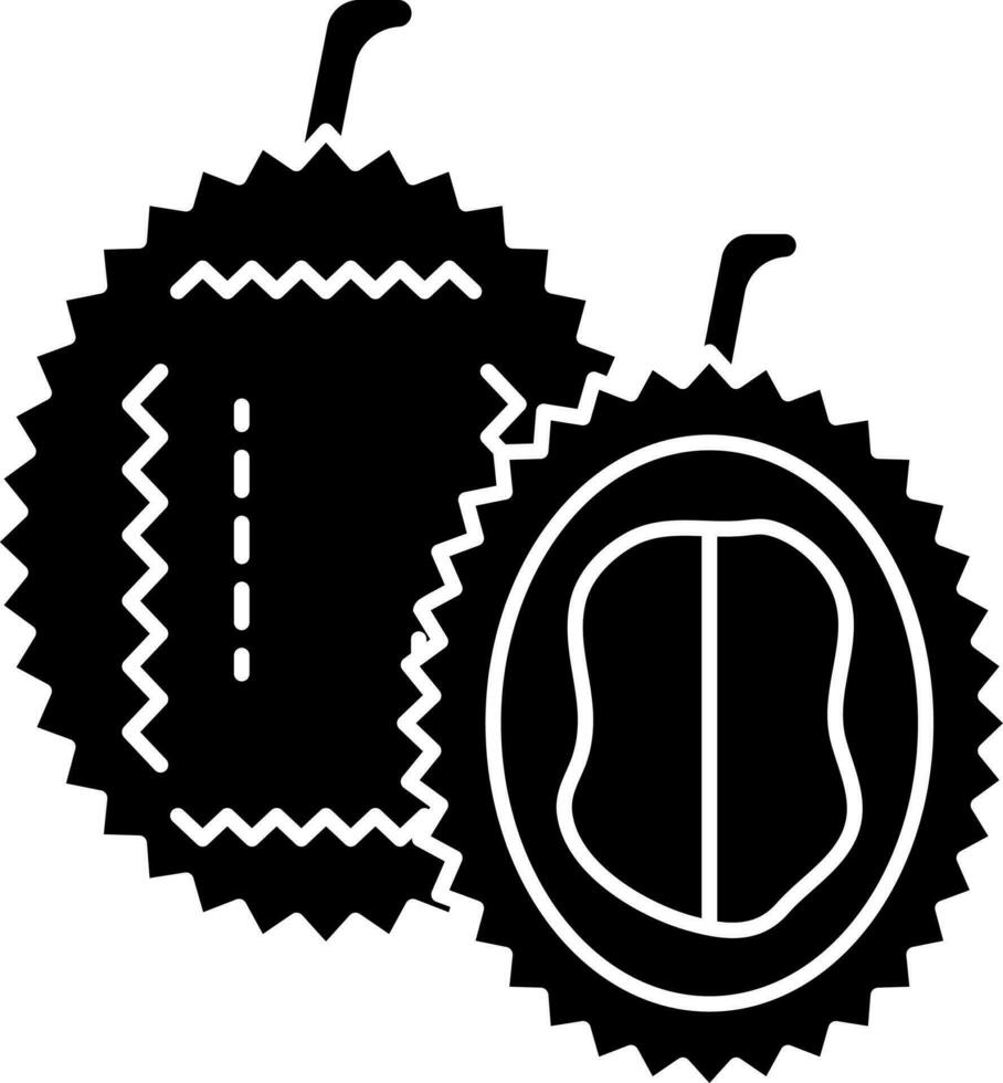 Drachen Obst Symbol oder Symbol im eben Stil. vektor