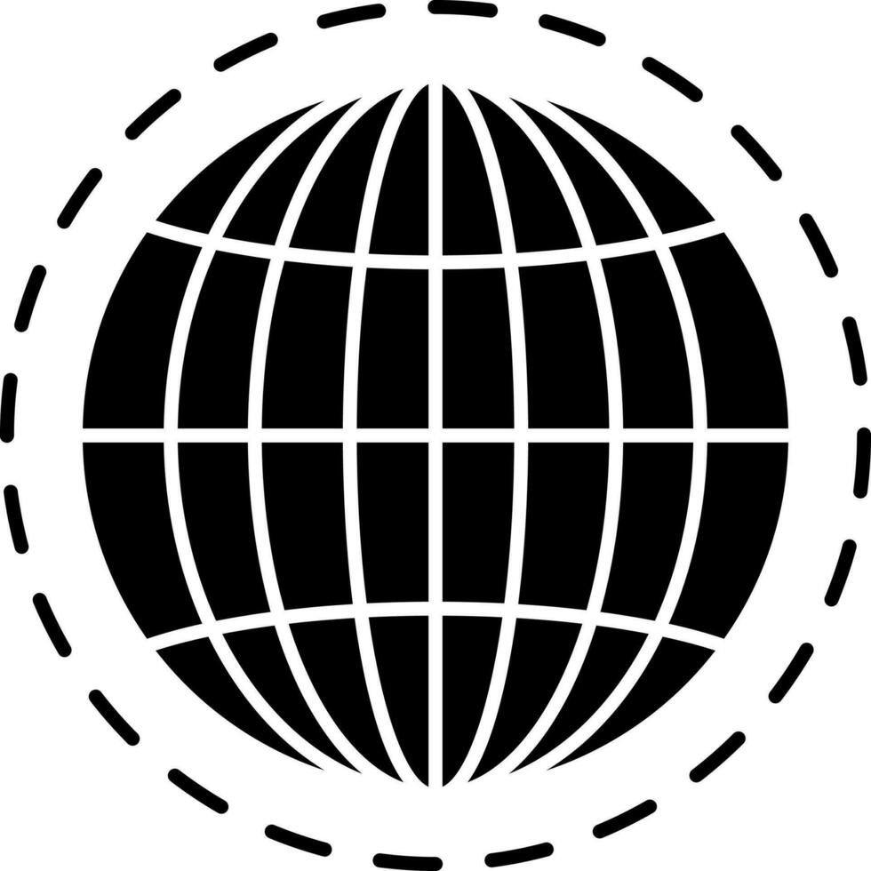 global förbindelse ikon eller symbol. vektor