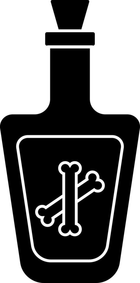 rom ikon eller symbol i svart och vit Färg. vektor