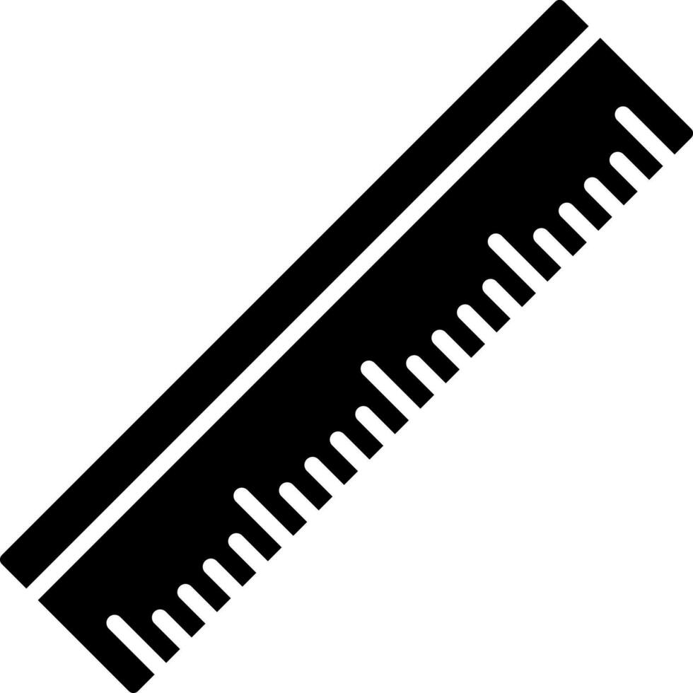 Lineal Rahmen Glyphe Symbol im eben Stil. vektor