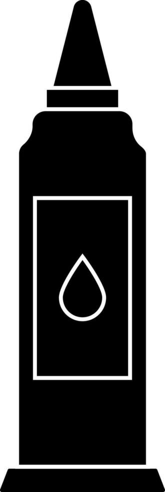 isolerat lim ikon eller symbol i svart och vit Färg. vektor