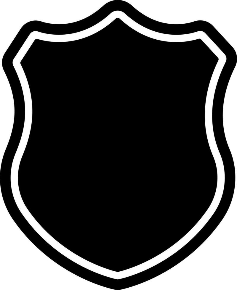 zwischenstaatlich Straße Schild Glyphe Symbol. vektor