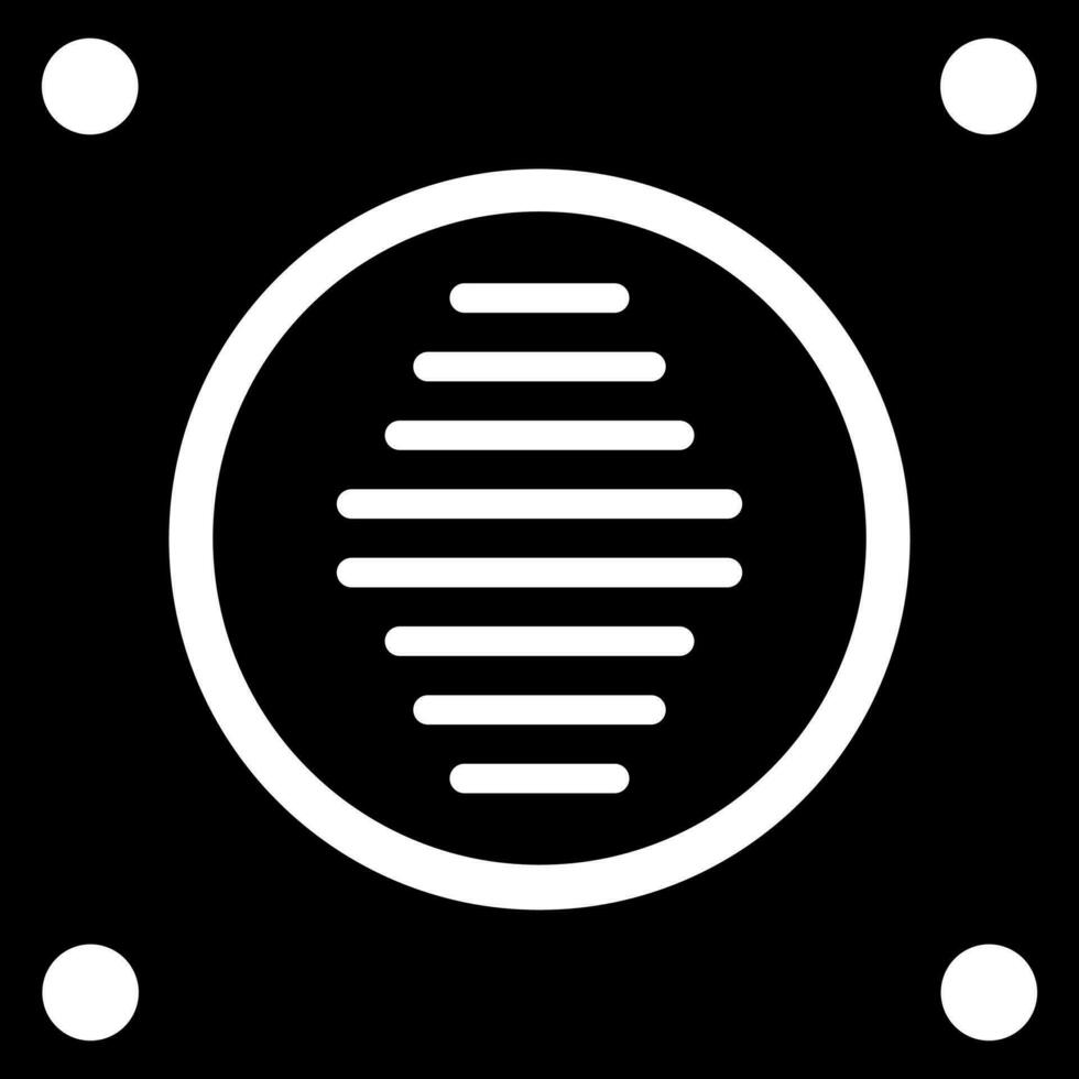 svart och vit illustration av dränera ikon. vektor