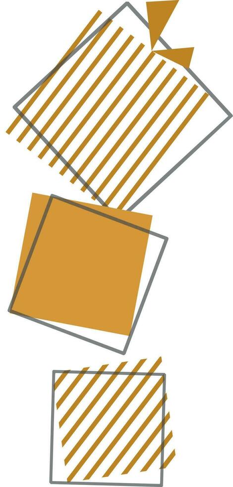 platt illustration av gåva lådor. vektor