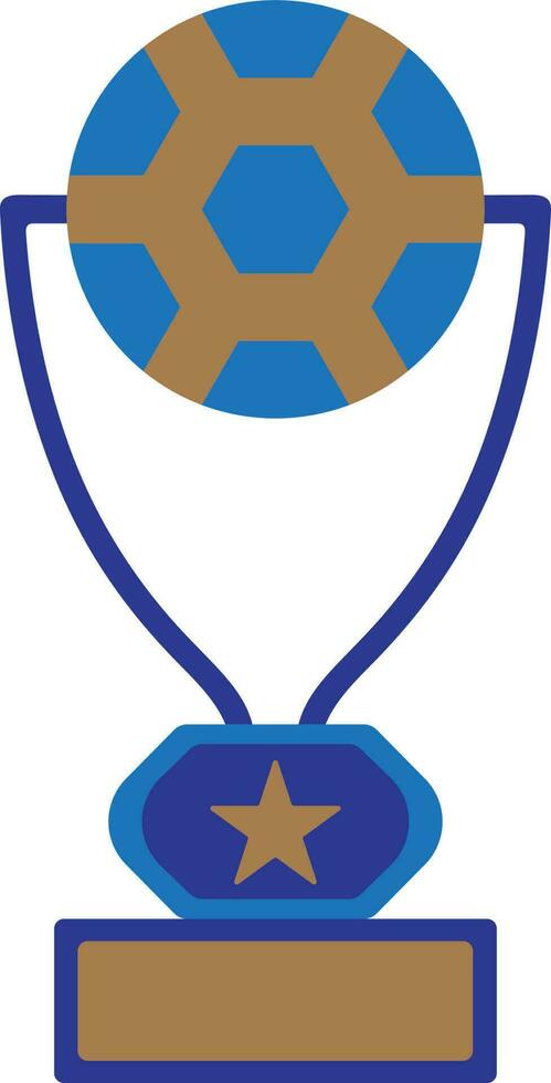 Sport Trophäe vergeben Symbol auf Hintergrund. vektor