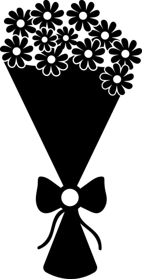 schön Blumen Strauß Symbol. vektor