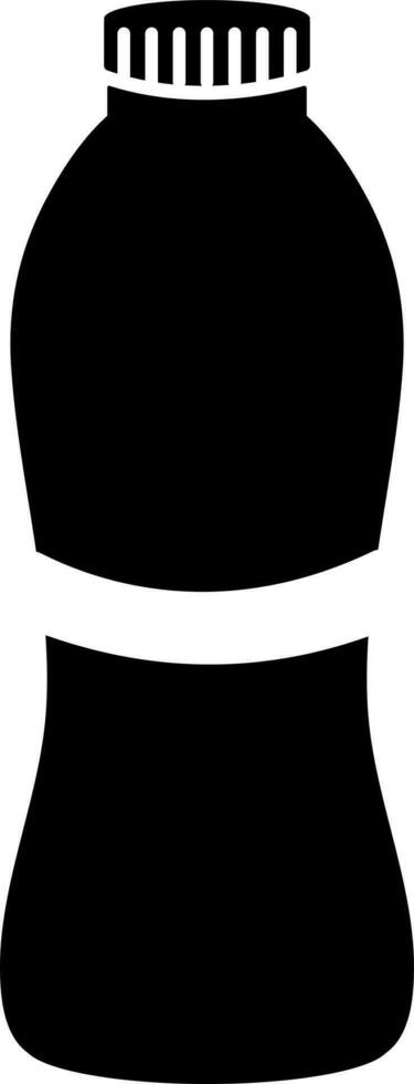Vektor Flasche Zeichen oder Symbol.
