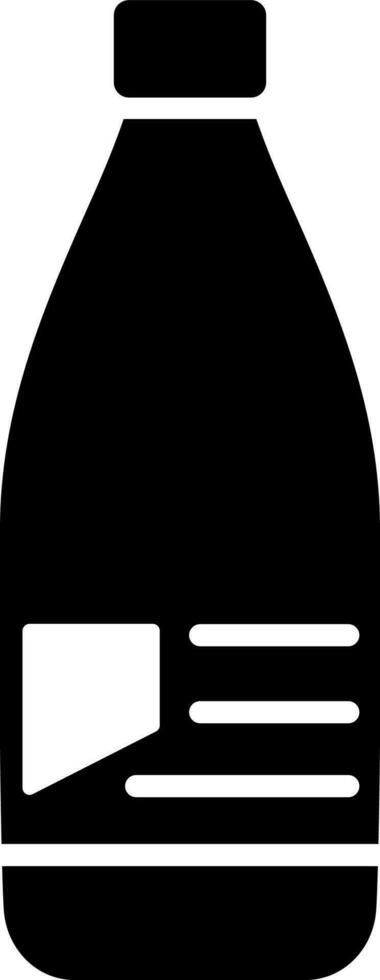 illustration av soda flaska ikon. vektor