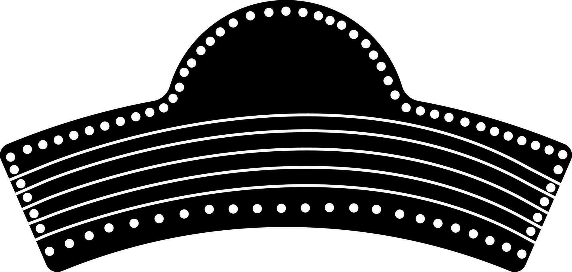 Banner Symbol zum Kino Konzept im Glyphe. vektor