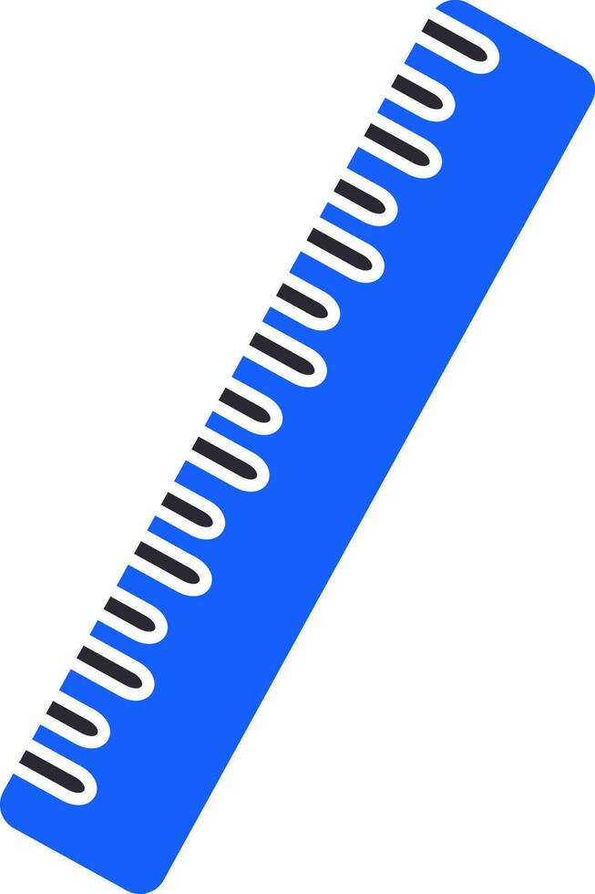 vektor tecken eller symbol av geometrisk linjal.