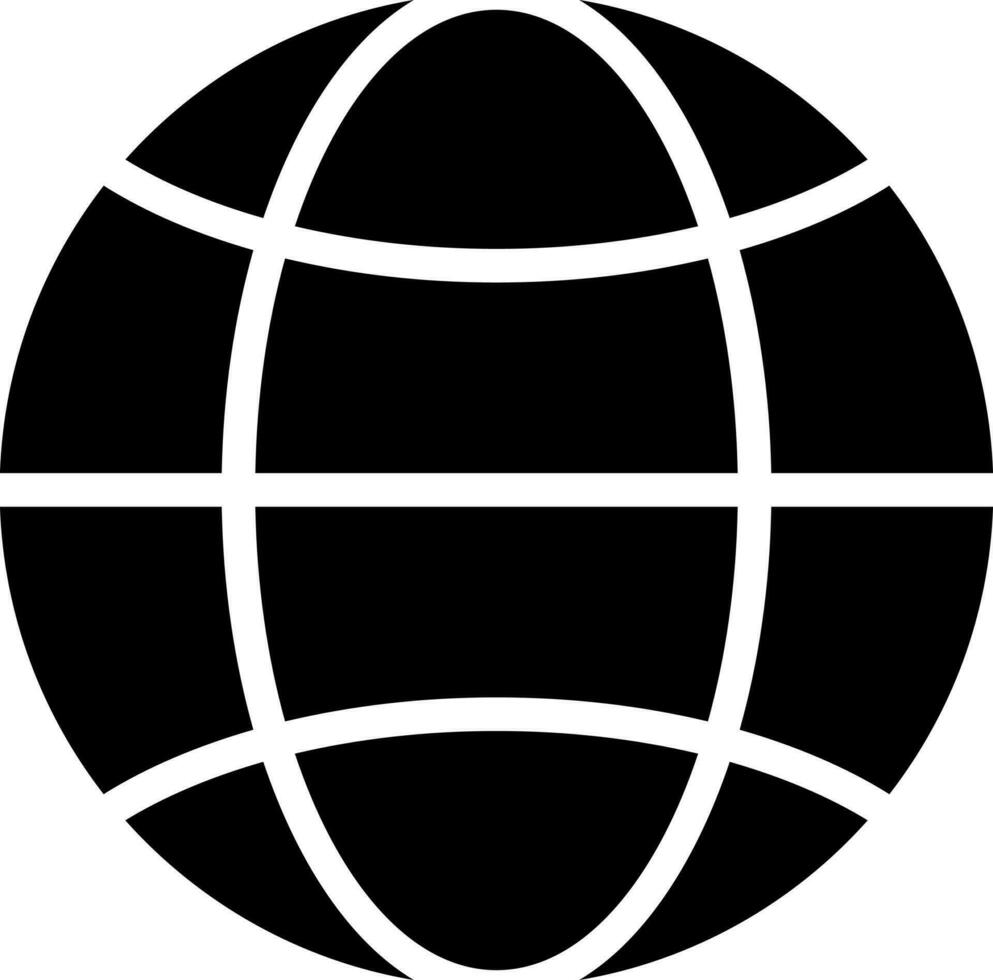 isolerat klot ikon eller symbol. vektor