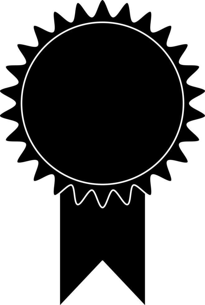 leer Medaille Symbol. vektor