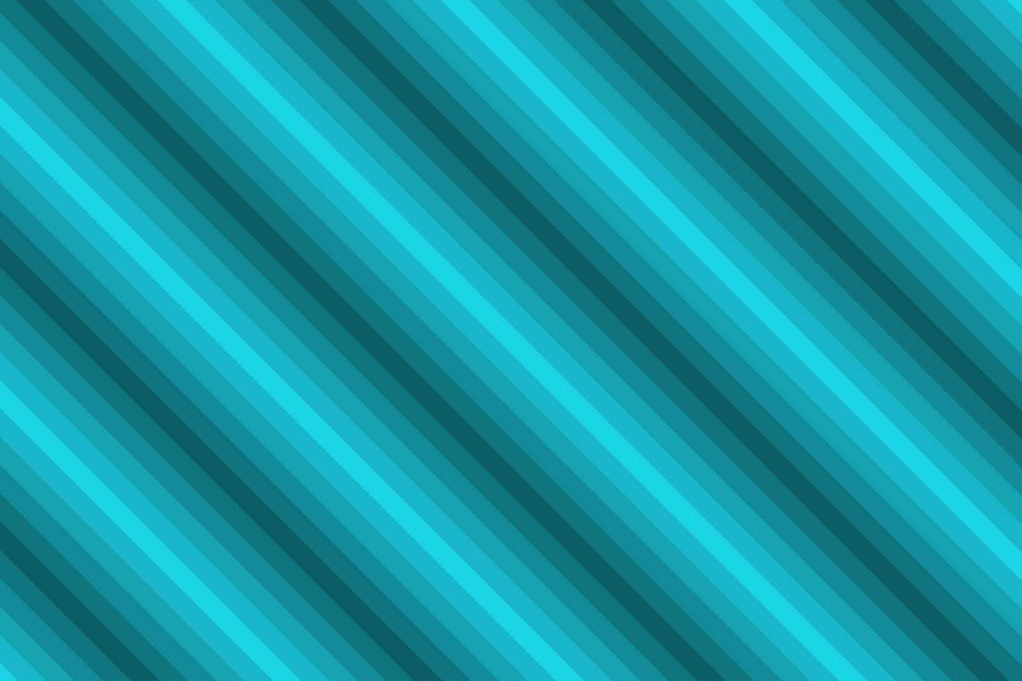 cyan Blau diagonal Gradation gestreift Linie Band Muster. modern modisch hell Hintergrund zum Poster, Banner, Postkarte, Umschlag. vektor