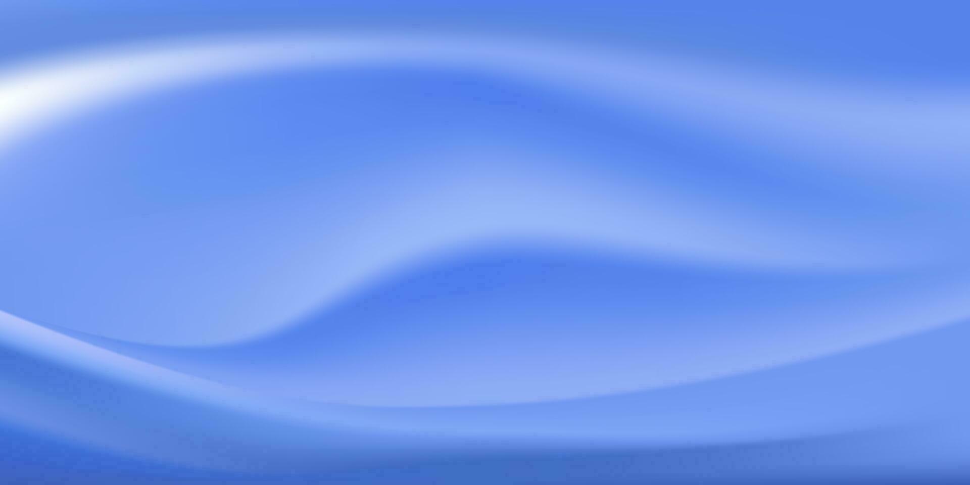 abstrakt Hintergrund glatt Blau Gradient Gittergewebe Welle Design. Sanft Hintergrund Vorlage Vektor