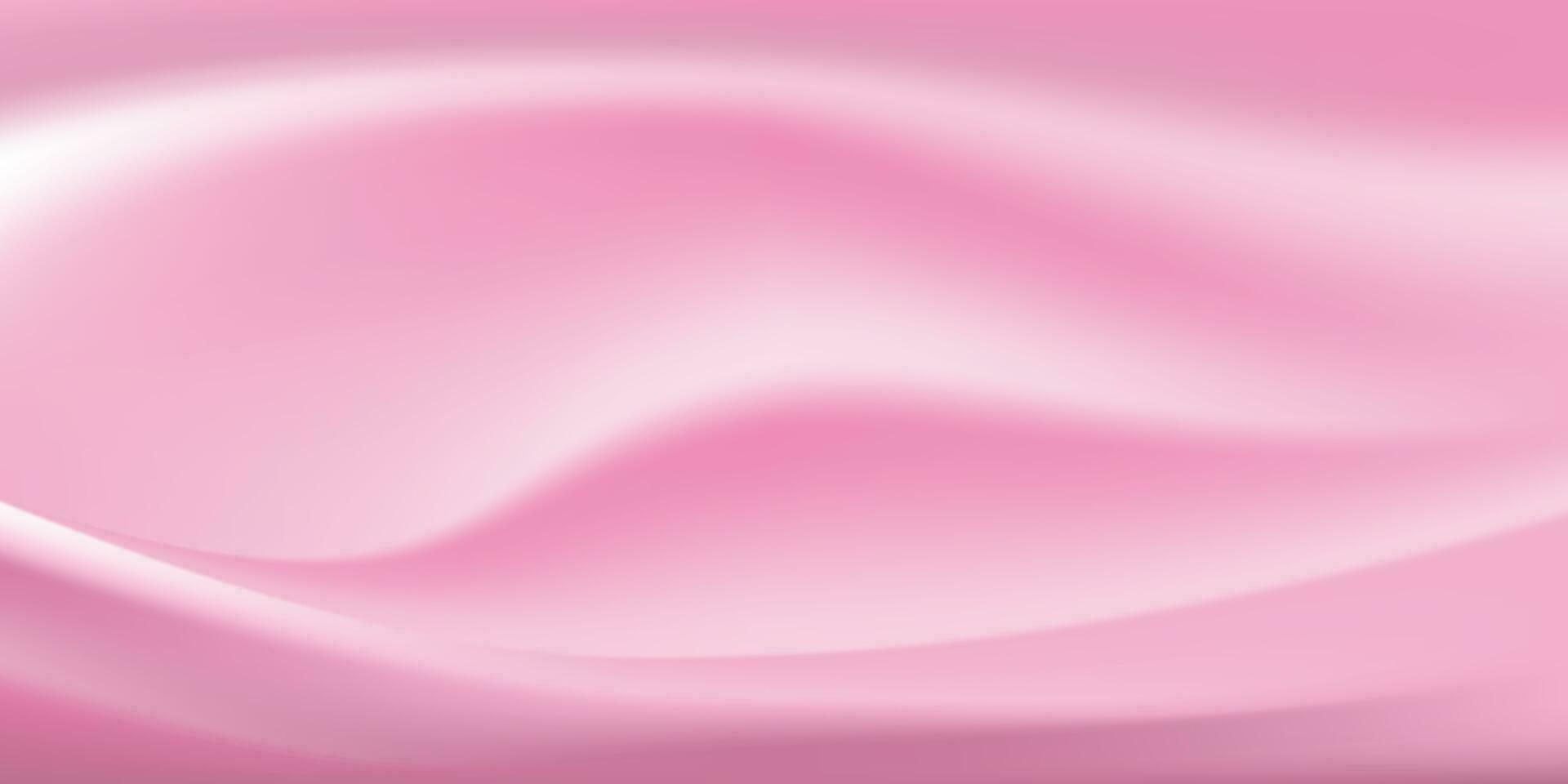 abstrakt Hintergrund glatt Rosa Gradient Gittergewebe Welle Design. Sanft Hintergrund Vorlage Vektor