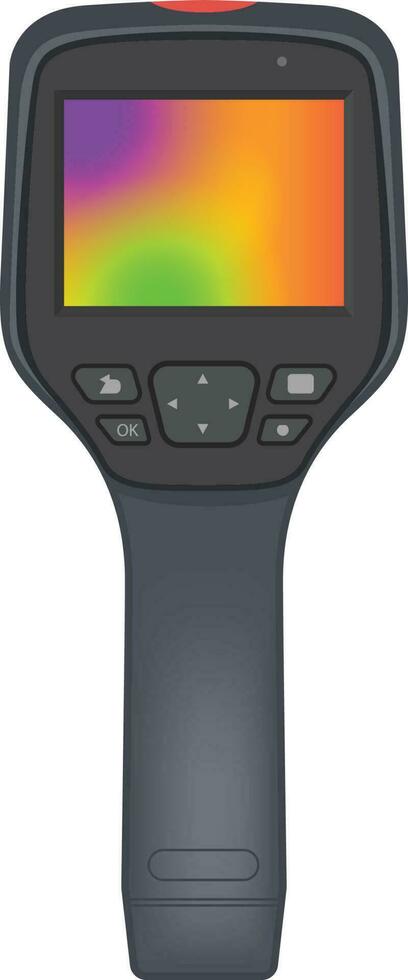 stx Serie Auto Fokus Handheld Thermal- Bildgebung Kamera Vektor Bild