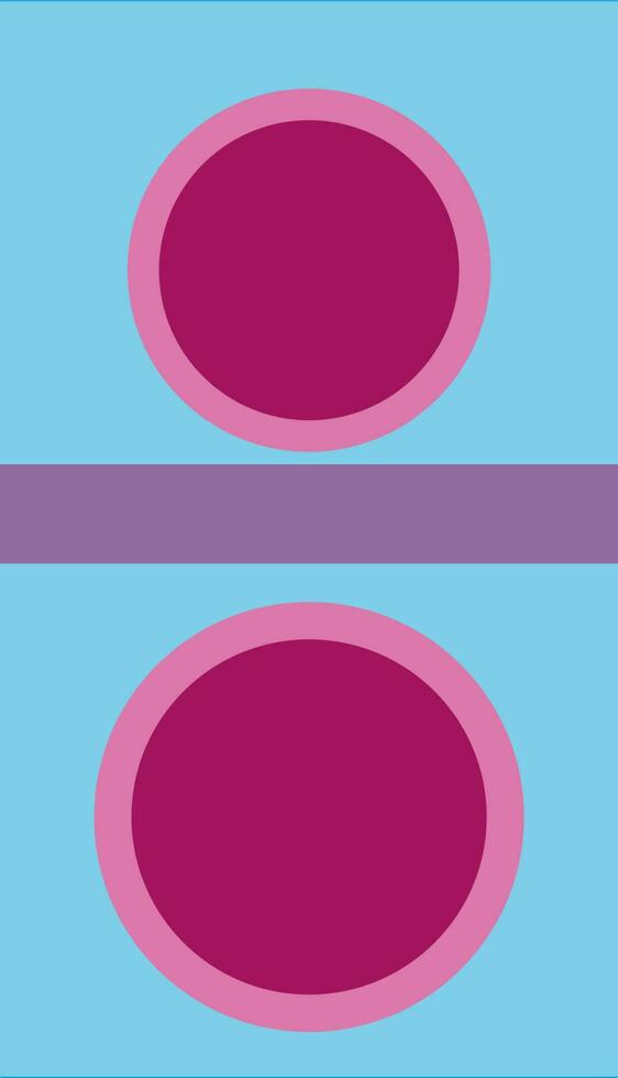 Illustration von Lautsprecher im Rosa und Blau Farbe. vektor